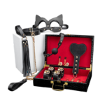 SM Black Leather Eight Piece Set