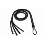 Black long tassel whip