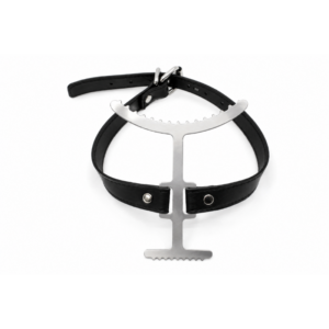 Black serrated lacing band