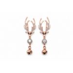 Pink rhinestone clutch Nipple Clamp