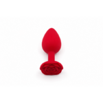 Red flowers, anal plug