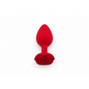 Red flowers, anal plug