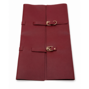 Red leather SM storage box