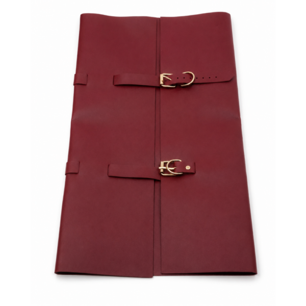 Red leather SM storage box
