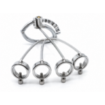 Silver SM hand clamp with two sets