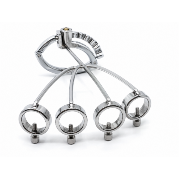 Silver SM hand clamp with two sets