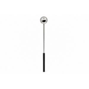 Silver anal plug (handheld)
