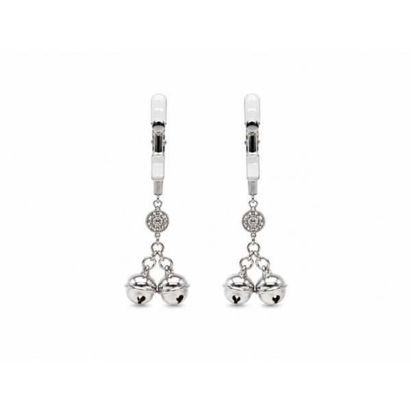 Two silver bells Nipple Clamp
