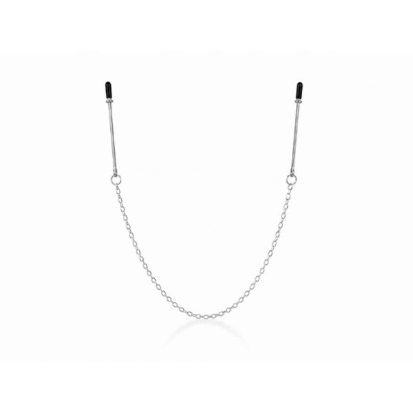 The necklace is of a simple design Nipple Clamp