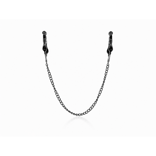 Two special clasps of the necklace Nipple Clamp