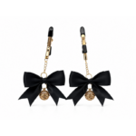 Black and gold bells Nipple Clamp